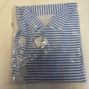 B Draddy Golf Polo NWT Surfer logo